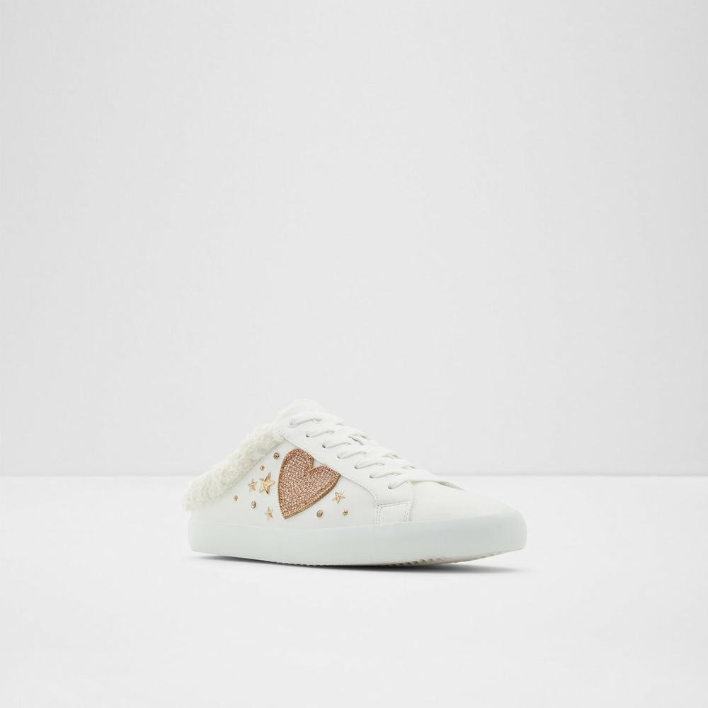 Pantofole Donna ALDO Lovey Bianche | LXMU39620